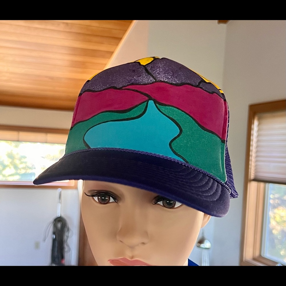 Trucker hat standard size (one size fits most) Purple